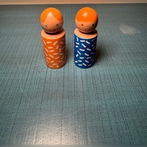 Early Learning Centre wooden Peg people